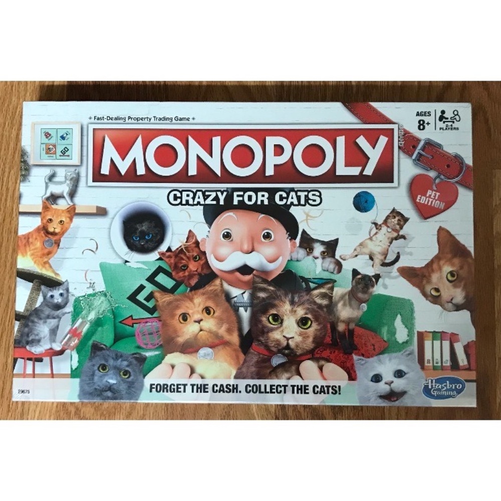 Monopoly Crazy for Cats Edition - New